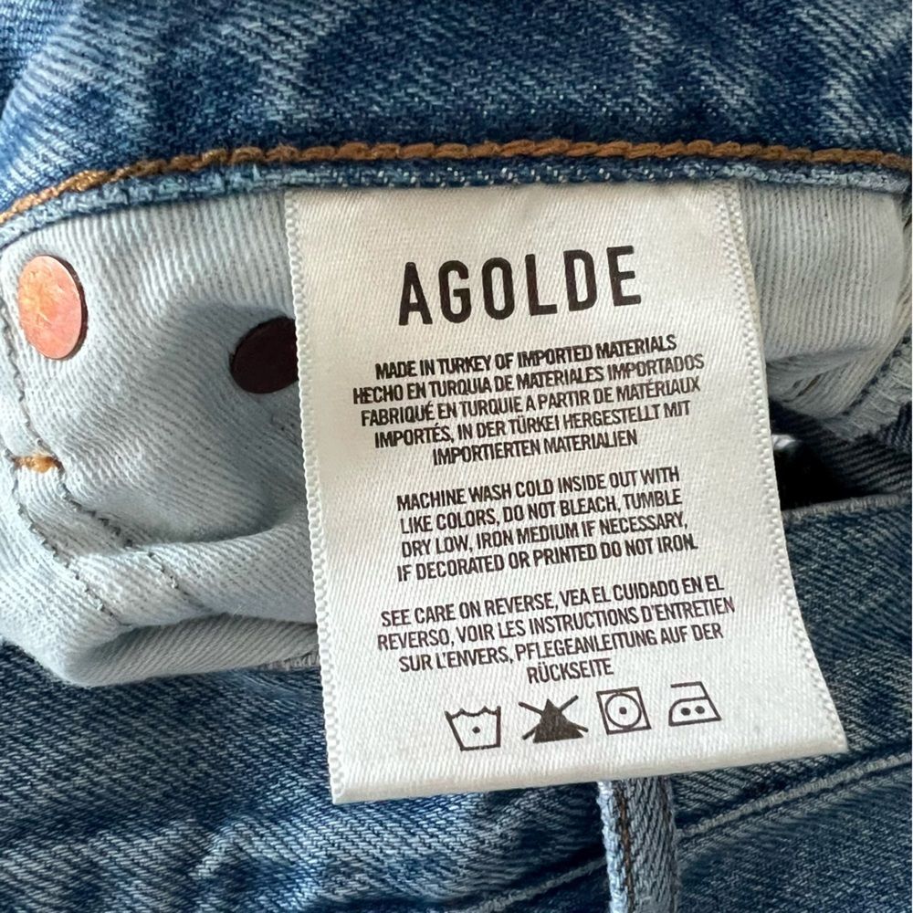 Agolde High Rise Jamie Jeans - Picture 4 of 10